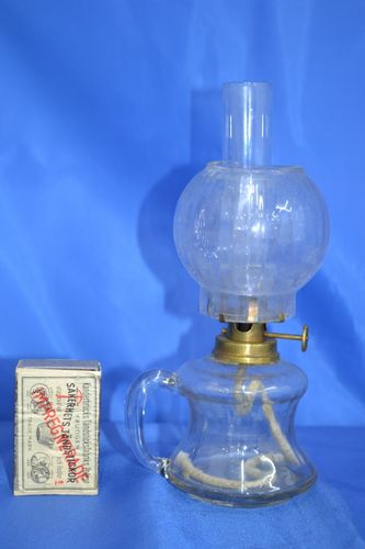 kleine Petroleumlampe 18 cm