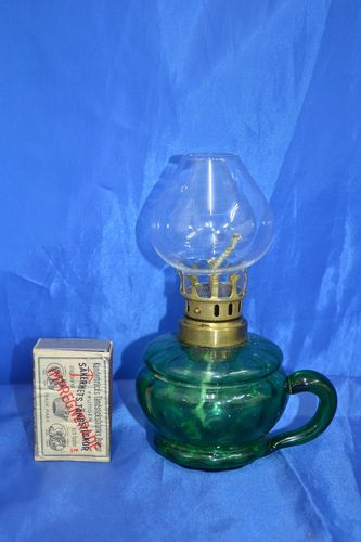 kleine Petroleumlampe 15 cm
